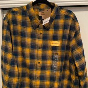 The Foundry Big&Tall Supply Co. Long Sleeve Plaid